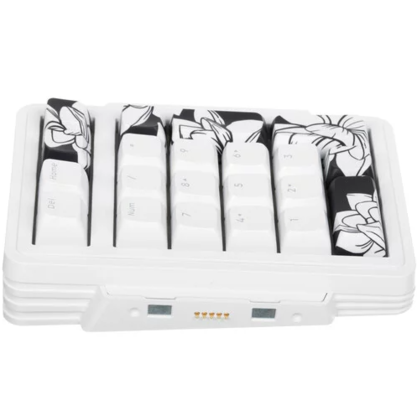 dark project kd87a +numpad  [g3ms moonstone] (dp-kd-87a-000102-gms) white