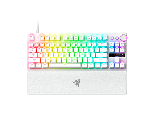 razer huntsman v3 pro tenkeyless 8khz white