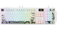 Dark Project KD87A +Numpad  [g3ms Moonstone] (DP-KD-87A-000102-GMS) White