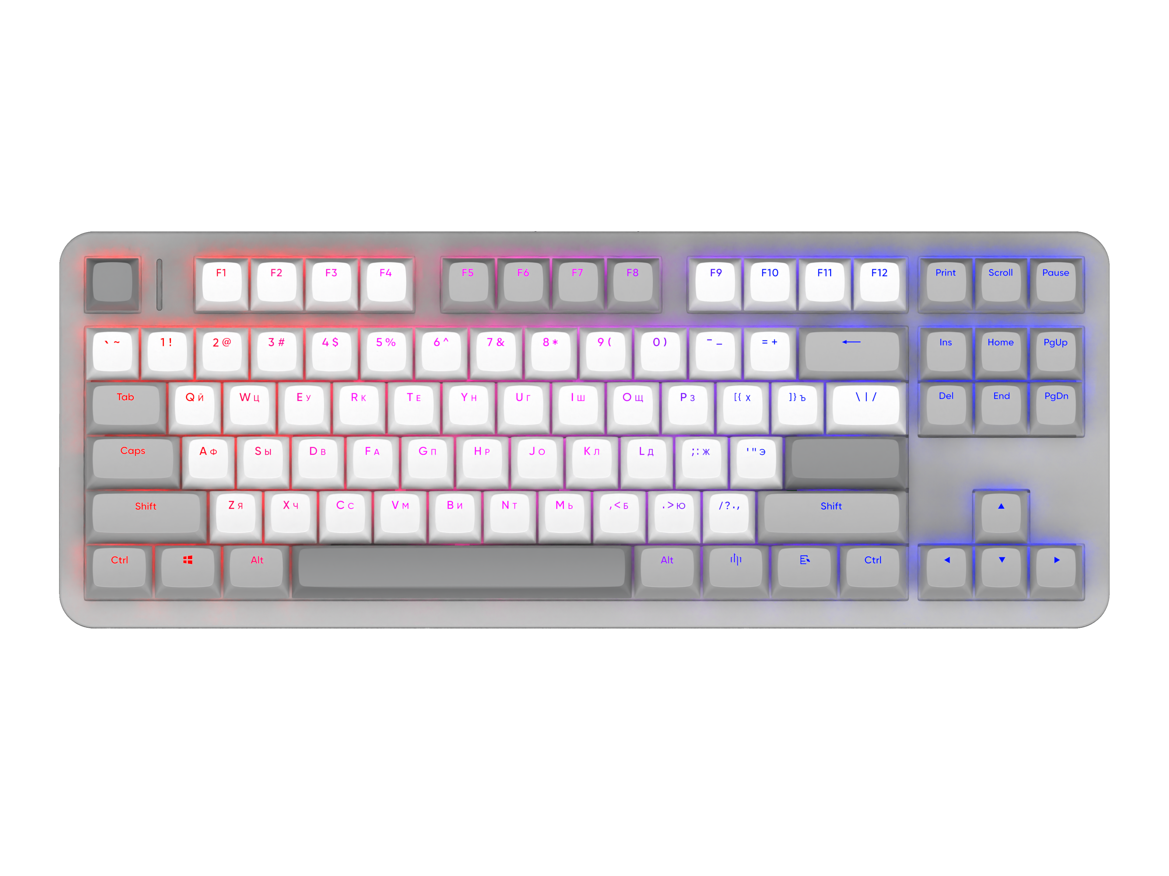 red square alumix tkl gray matter [g3ms sapphire] (rsq-20048) grey