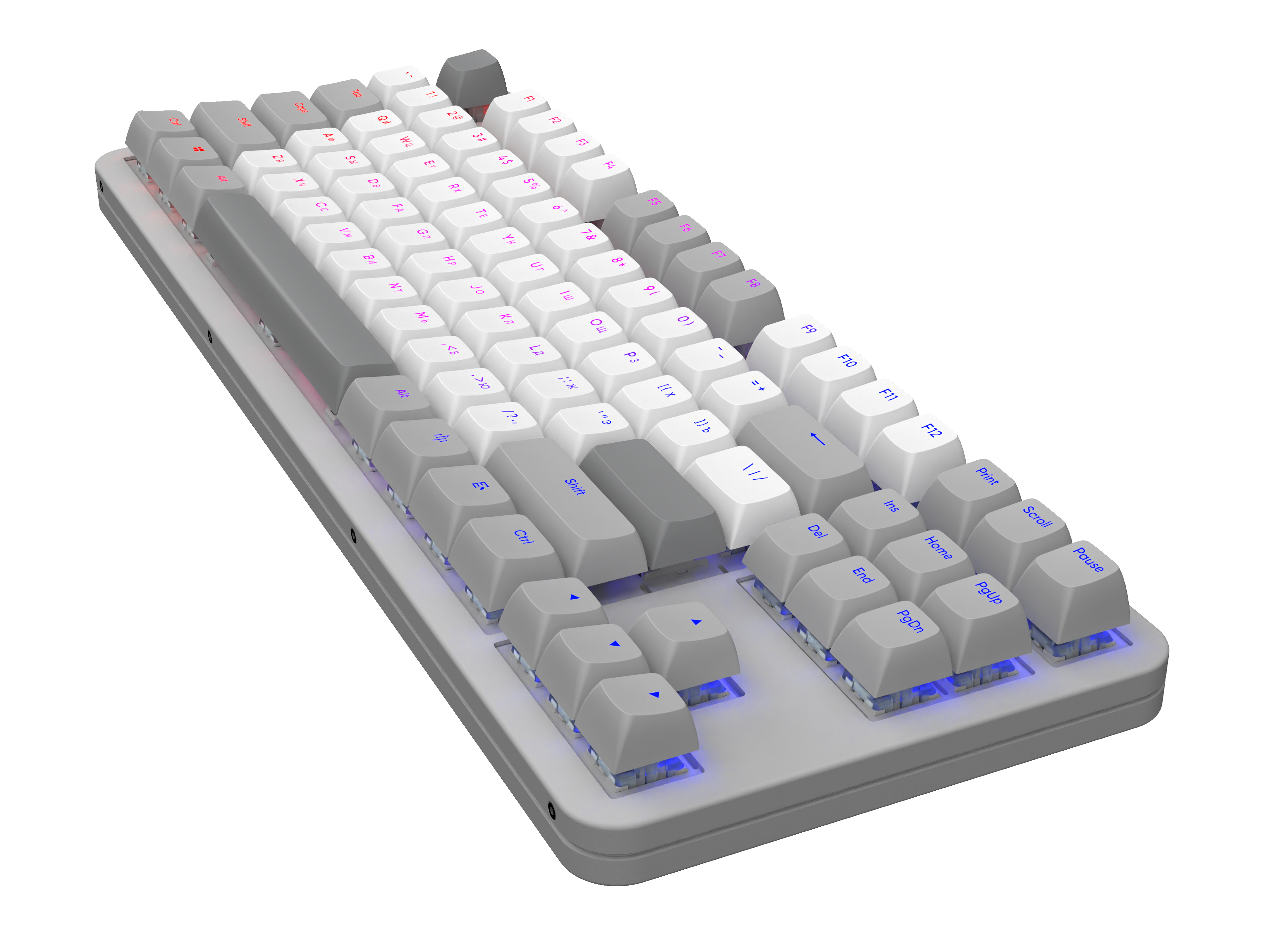 red square alumix tkl gray matter [g3ms sapphire] (rsq-20048) grey