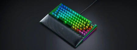 razer blackwidow v4 75% black edition razer orange switches