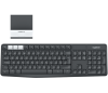logitech wireless combo k375s (ru) мультидевайс комбо со стендом