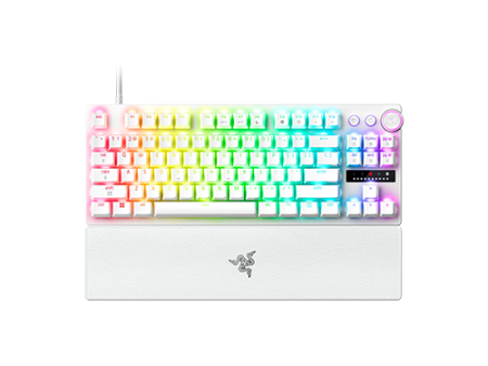 razer huntsman v3 pro tenkeyless 8khz white