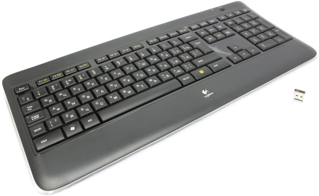 logitech wireless keyboard k800 (ru) с подсветкой