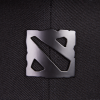 dota 2 metal logo cap