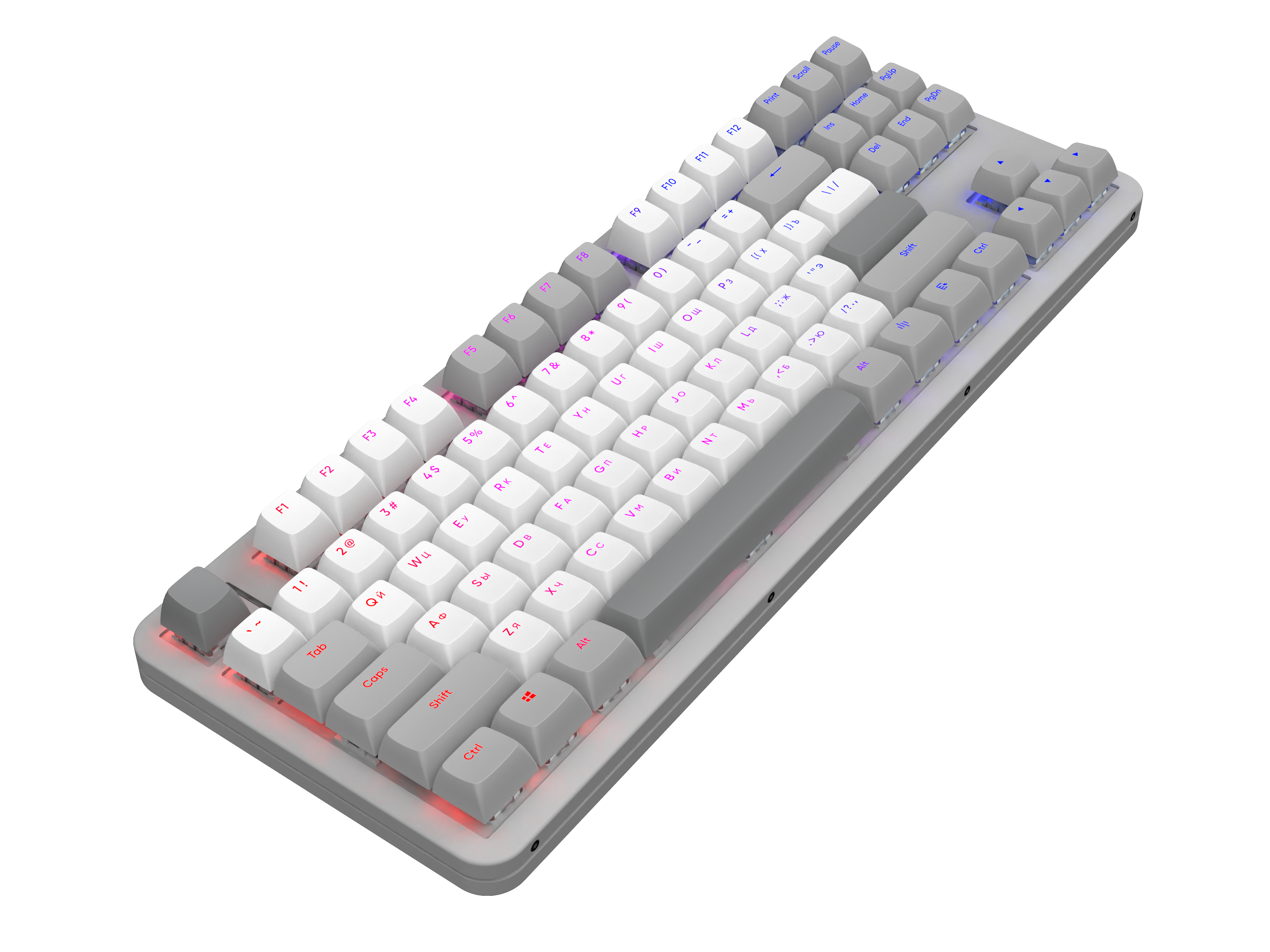 red square alumix tkl gray matter [g3ms sapphire] (rsq-20048) grey