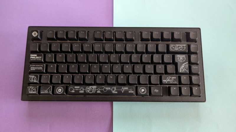 dark project alu81a terra nova: алюминиевая клавиатура с custom-подходом для gaming и typing