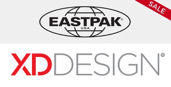Рюкзаки и сумки Eastpak и XD Design по скидке
