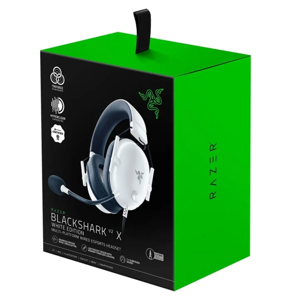 razer blackshark v2 x white edition