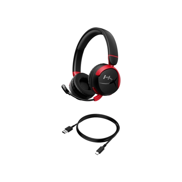 hyperx cloud mini black/red wireless