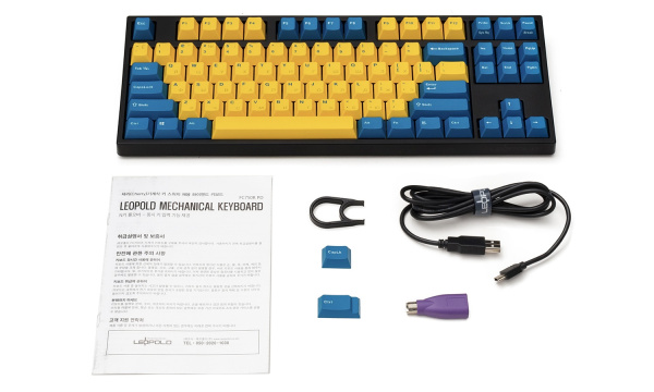 leopold fc750r pd yellow-blue