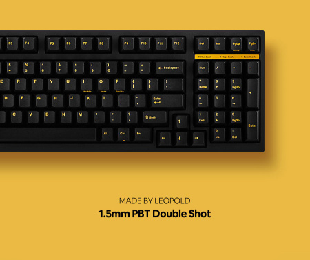 leopold fc980m pd black-yellow