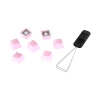 HyperX Double Shot PBT Keycaps Pink