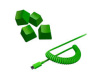 Razer PBT Keycap + Coiled Cable Upgrade Set Mercury Green
