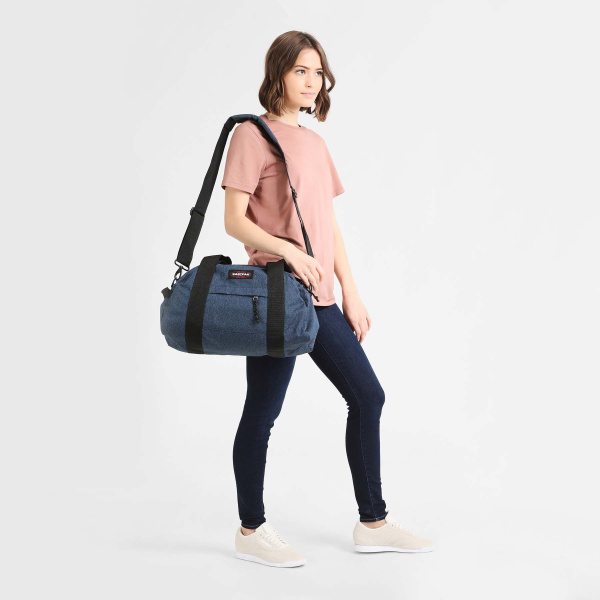 сумка eastpak compact double denim